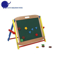 Children Kindergarten Home Wooden Standing Magnetic Chalkboard for School